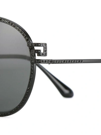 Shop Versace Greca Stars Sunglasses