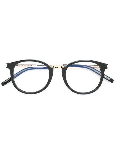 Shop Saint Laurent 'sl 130 Combi' Glasses