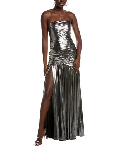 Retroféte Josie Maxi Dress In Gray