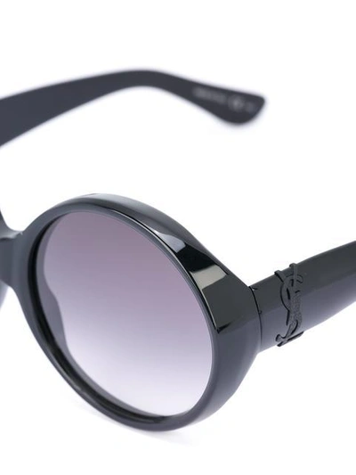 Shop Saint Laurent 'monogram 1' Sunglasses