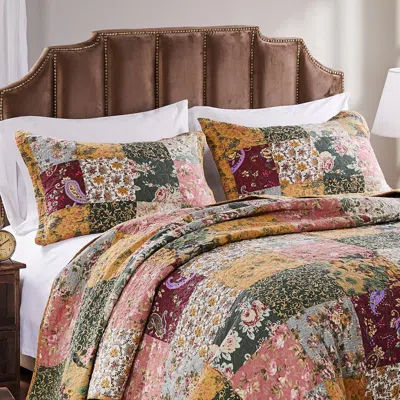 Breebe Antique Chic Quilt Set 3-piece Full/queen In Multi