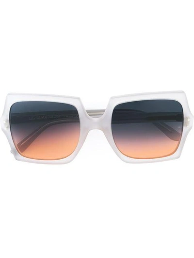 Shop Oliver Goldsmith 'moosh' Sunglasses In Grey