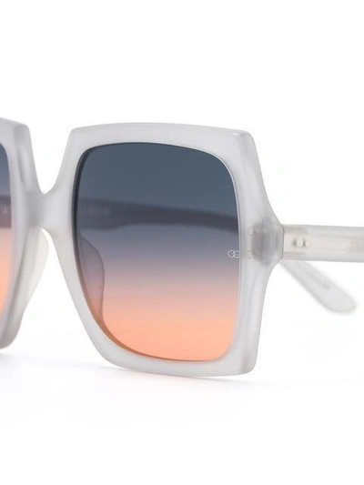 Shop Oliver Goldsmith 'moosh' Sunglasses In Grey