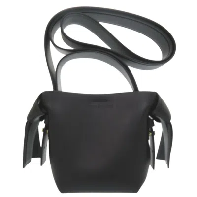Pre-owned Acne Studios Black Leather Shoulder Bag ()