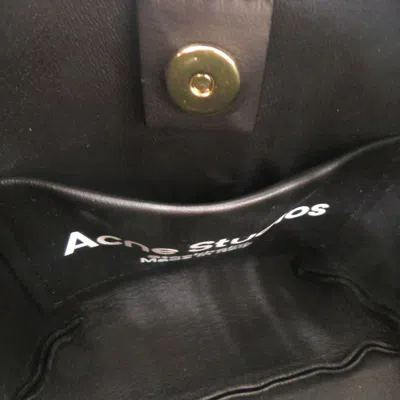 Pre-owned Acne Studios Black Leather Shoulder Bag ()