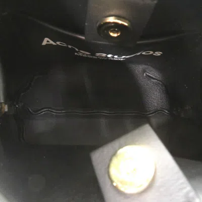 Pre-owned Acne Studios Black Leather Shoulder Bag ()