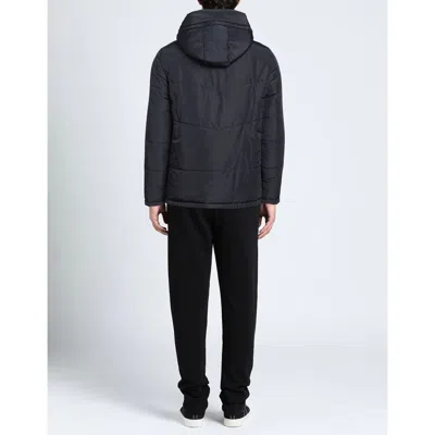 Aquascutum Blue Polyamide Men Men's Jacket In Blue