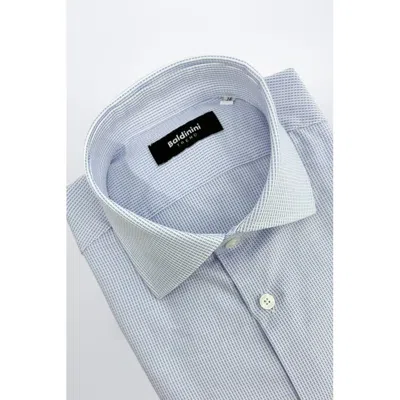 Baldinini Trend Cotton Men's Shirt In Blue