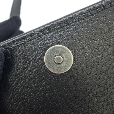 Pre-owned Balenciaga Black Canvas Pouch Shoulder Bag ()