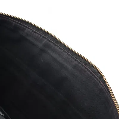 Pre-owned Balenciaga Black Leather Clutch Bag Pouch ()