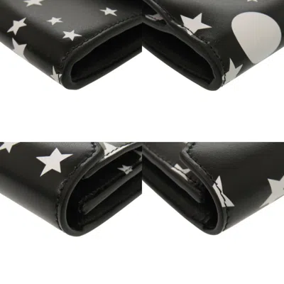 Pre-owned Balenciaga Black Leather Long Wallet (bi-fold) ()