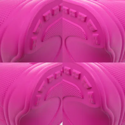 Pre-owned Balenciaga Black Pink Rubber Tote Bag () In Multi