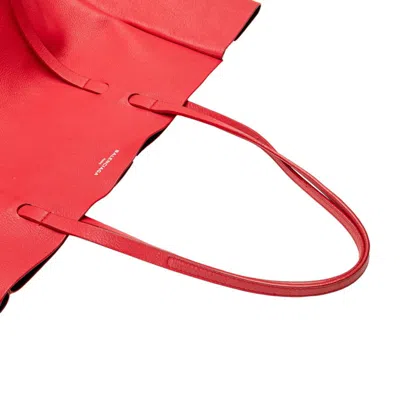 Pre-owned Balenciaga Red Color Leather Shoulder Bag Tote Bag ()
