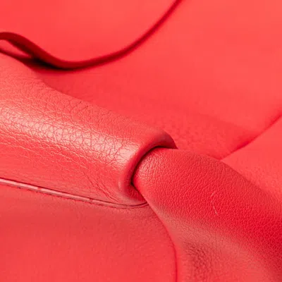 Pre-owned Balenciaga Red Color Leather Shoulder Bag Tote Bag ()