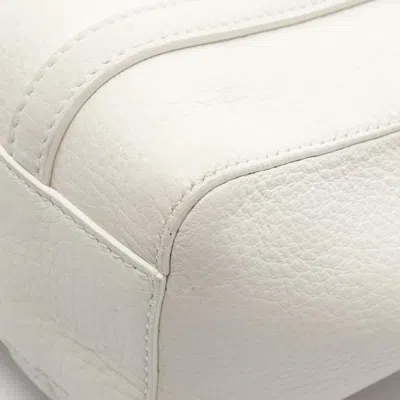 Pre-owned Balenciaga White Leather Tote Bag ()