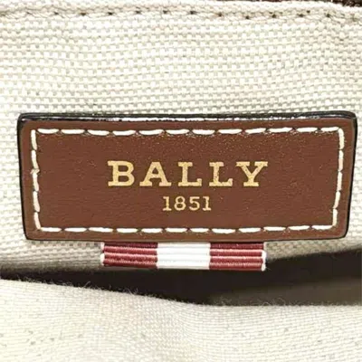 Pre-owned Bally Beige Brown Leather Shoulder Bag () In Multi