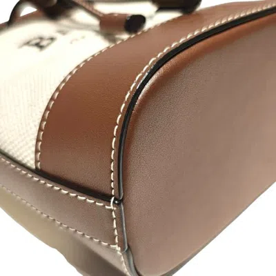 Pre-owned Bally Beige Brown Leather Shoulder Bag () In Multi
