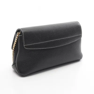 Pre-owned Bally Black Leather Shoulder Bag ()