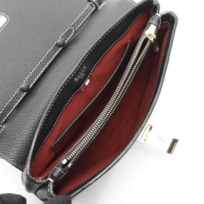 Pre-owned Bally Black Leather Shoulder Bag ()