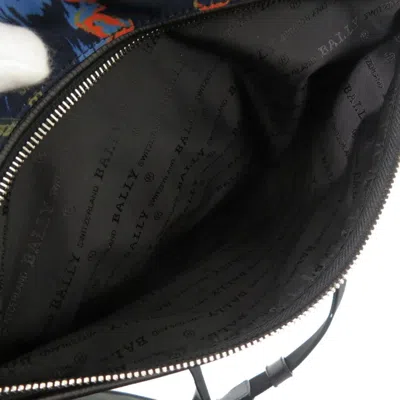 Pre-owned Bally Blue Nylon Backpack ()