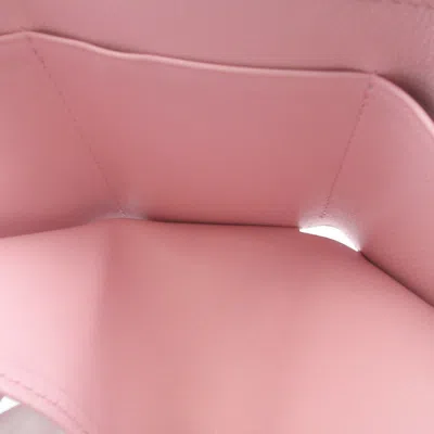 Pre-owned Bonaventura Pink Leather Wallet (tri-fold) ()