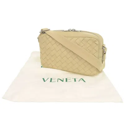 Pre-owned Bottega Veneta Beige Leather Shoulder Bag () In Sand