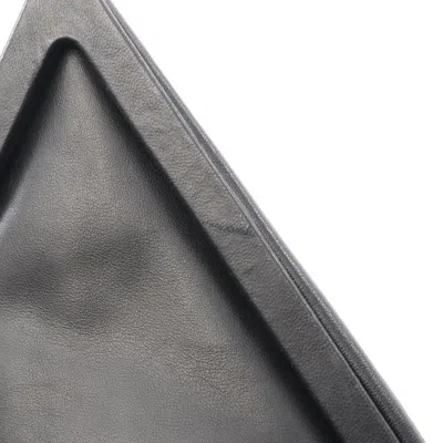 Pre-owned Bottega Veneta Black Leather Clutch Bag ()