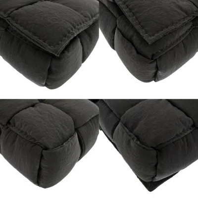 Pre-owned Bottega Veneta Black Nylon Shoulder Bag ()