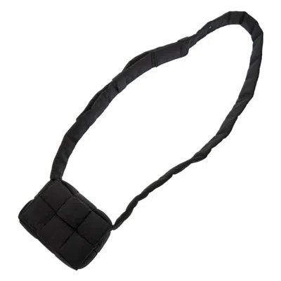 Pre-owned Bottega Veneta Black Nylon Shoulder Bag ()