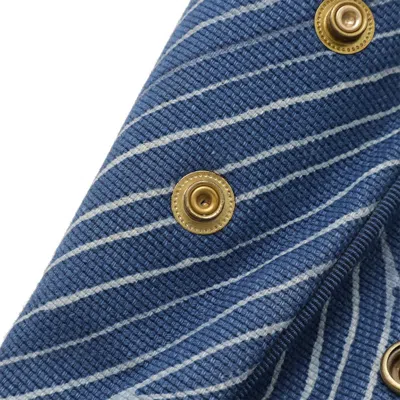 Pre-owned Bottega Veneta Blue Canvas Leather Shoulder Bag Tote Bag ()