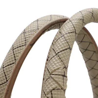 Pre-owned Bottega Veneta Brown Grayish Pvc Leather Tote Bag ()