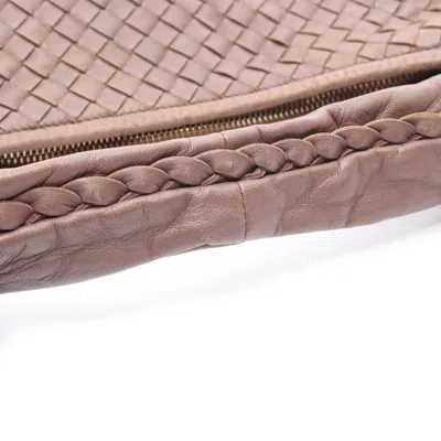 Pre-owned Bottega Veneta Brown Leather Shoulder Bag ()