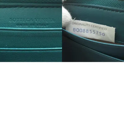 Pre-owned Bottega Veneta Dark Green Intrecciato Coin Purse/coin Case ()