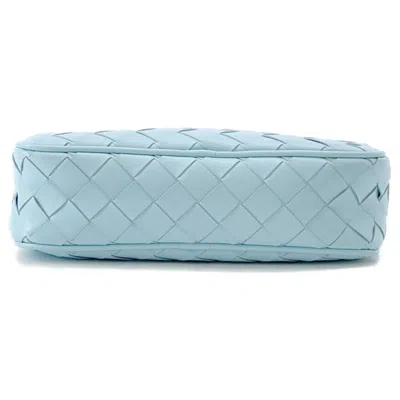 Pre-owned Bottega Veneta Light Blue Leather Shoulder Bag ()