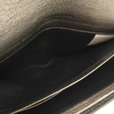 Pre-owned Bottega Veneta Metallic Brown Leather Long Wallet (bi-fold) ()