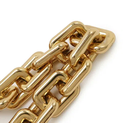 Pre-owned Bottega Veneta Mustard Yellow Leather Pouch Shoulder Bag ()