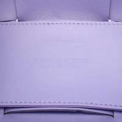 Pre-owned Bottega Veneta Purple Leather Tote Bag ()