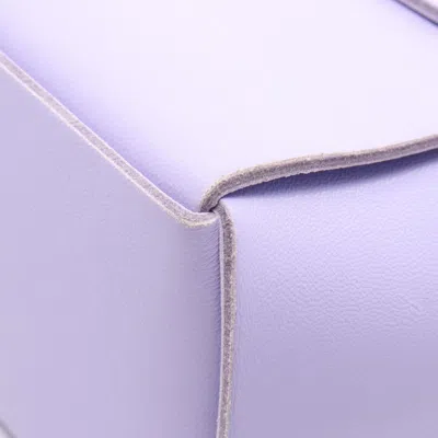 Pre-owned Bottega Veneta Purple Leather Tote Bag ()