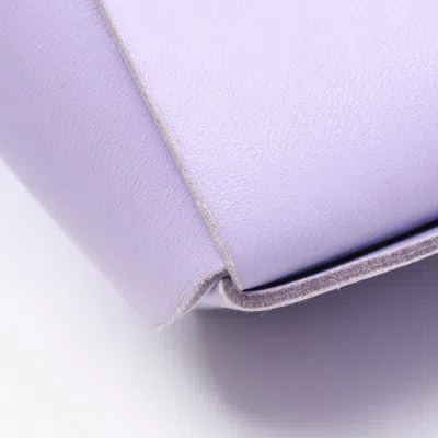 Pre-owned Bottega Veneta Purple Leather Tote Bag ()