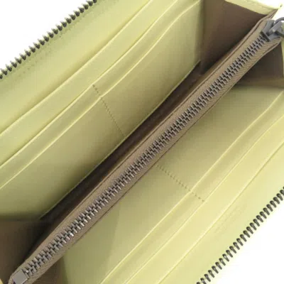 Pre-owned Bottega Veneta Yellow Intrecciato Coin Purse/coin Case ()