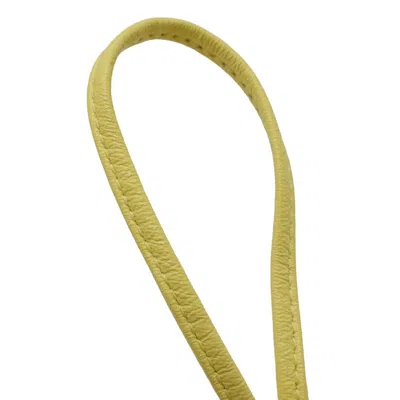 Pre-owned Bottega Veneta Yellow Leather Coin Purse/coin Case ()