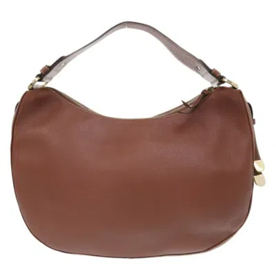 Pre-owned Bvlgari Brown Leather Shoulder Bag ()