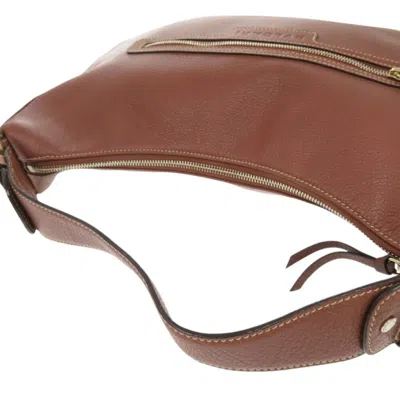 Pre-owned Bvlgari Brown Leather Shoulder Bag ()