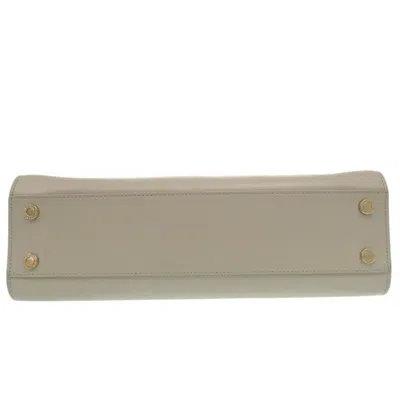 Pre-owned Bvlgari Grayish Leather Tote Bag ()