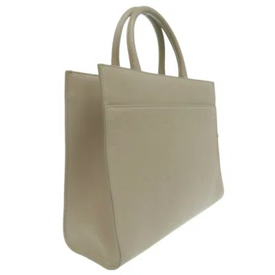 Pre-owned Bvlgari Grayish Leather Tote Bag ()