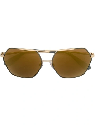 Dolce & Gabbana Hexagonal Aviator Sunglases