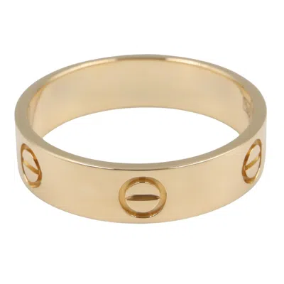 Pre-owned Cartier Gold Yellow Gold (18k) Band Ring ()