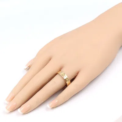 Pre-owned Cartier Gold Yellow Gold (18k) Band Ring ()
