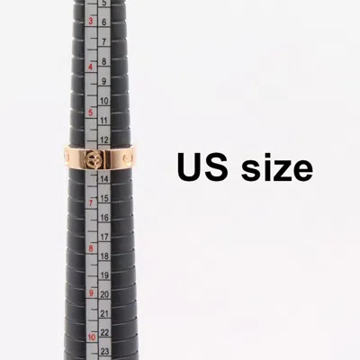 Pre-owned Cartier Love Pink Gold Pink Gold (18k) Band Ring ()