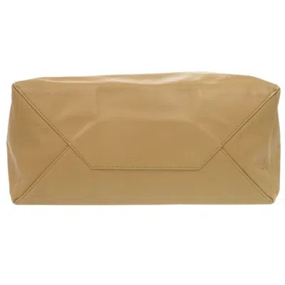 Pre-owned Celine Beige Leather Tote Bag () In Sand